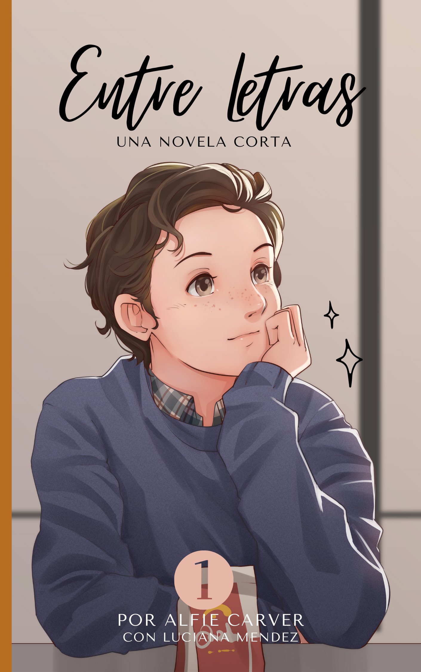 Entre Letras - Aidan Cover Portada del libro Entre Letras, por Alfie Carver